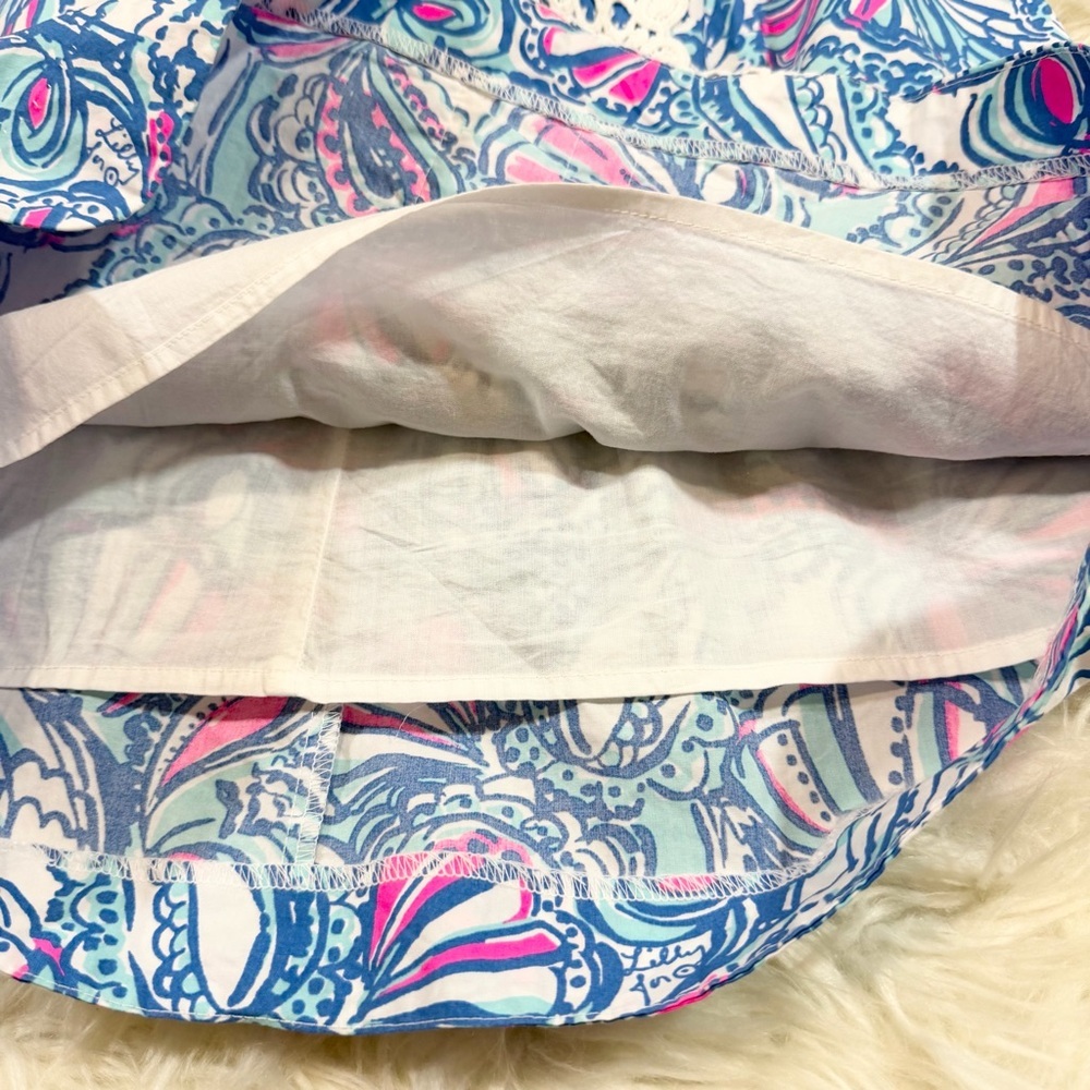 Lilly Pulitzer My Fans Shift Dress Lilly Pulitzer for Target pineapple pull - Picture 11 of 12